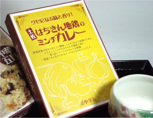 はちきん地鶏のミンチカレー はちきん地鶏のミンチカレー
