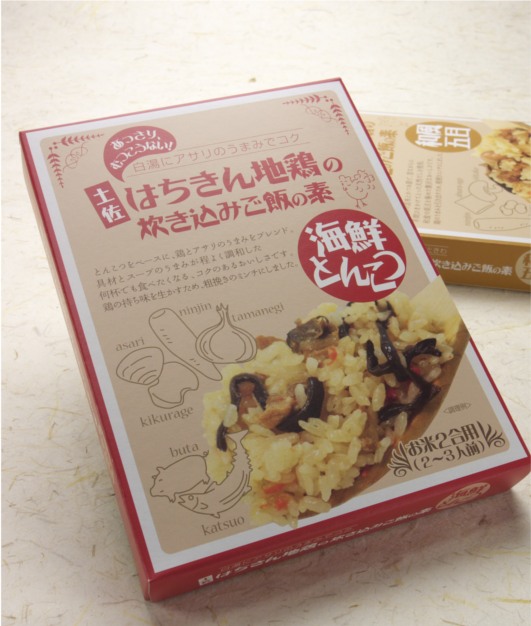 はちきん地鶏の炊き込みご飯の素 海鮮とんこつ はちきん地鶏の炊き込みご飯の素 海鮮とんこつ